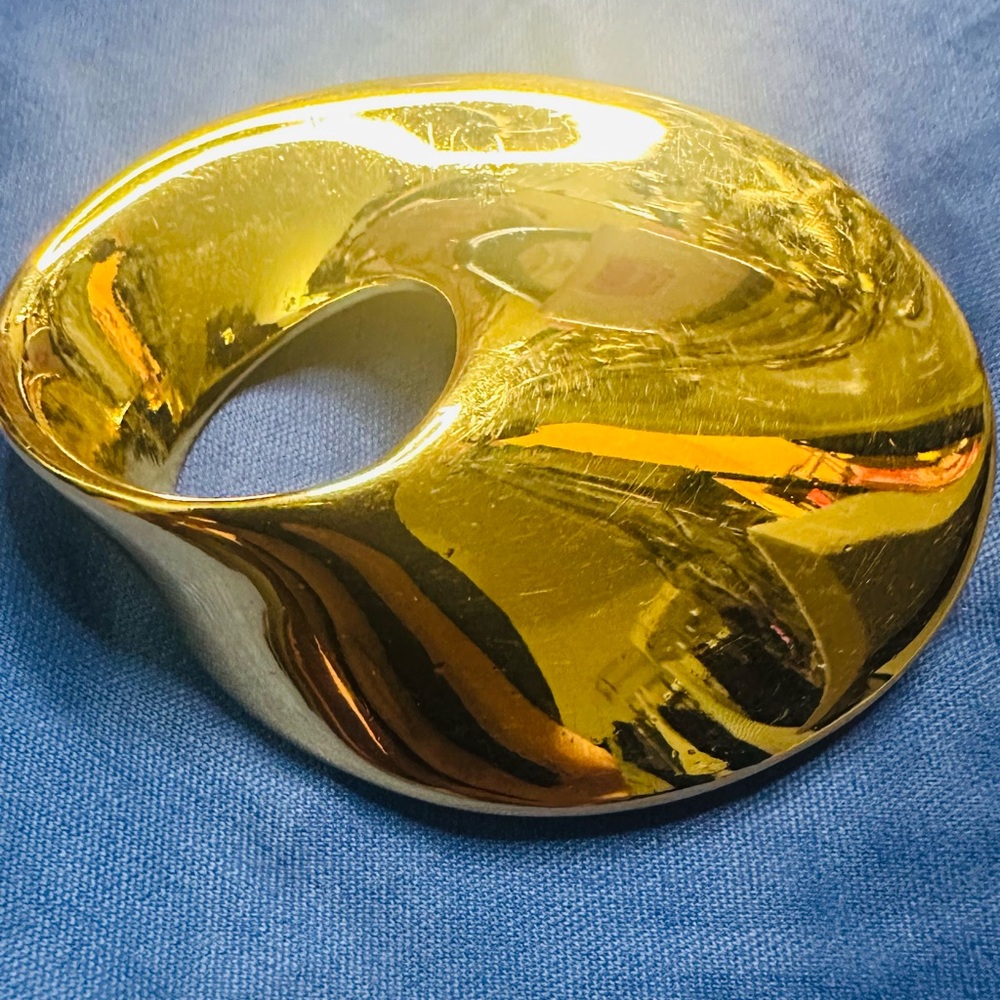 Monet Radiant Gold Textured Art